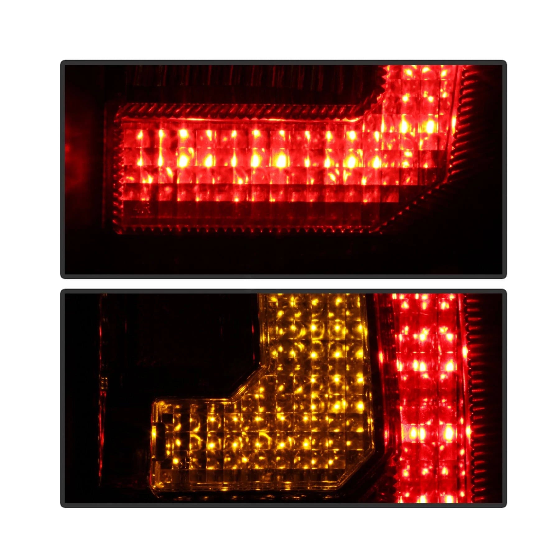 LED Tail Lights Black Smoke F17445