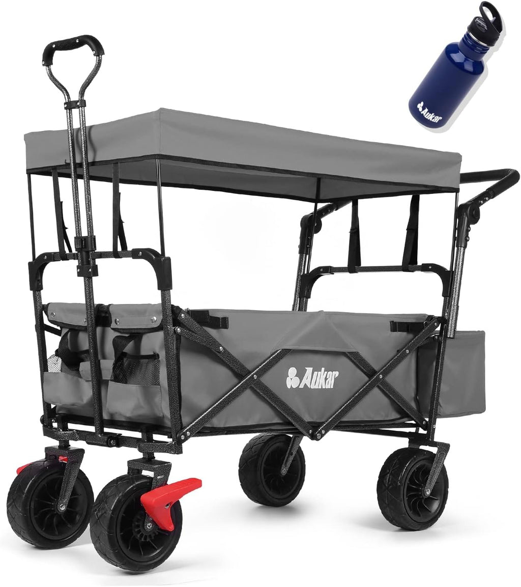 Heavy Duty Collapsible Wagon Cart (Red) E4631