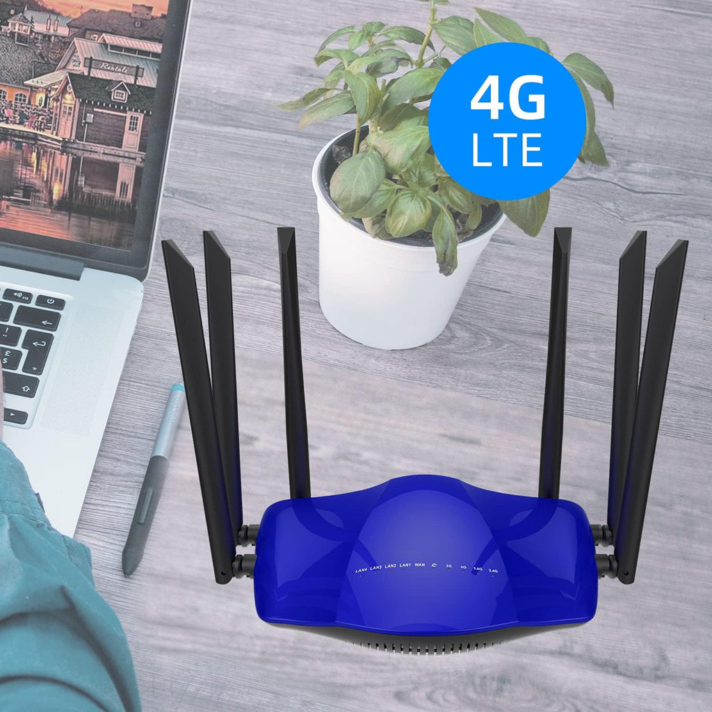 AC1200 Dual Band 4G LTE Modem Router with SIM Card Slot R361847