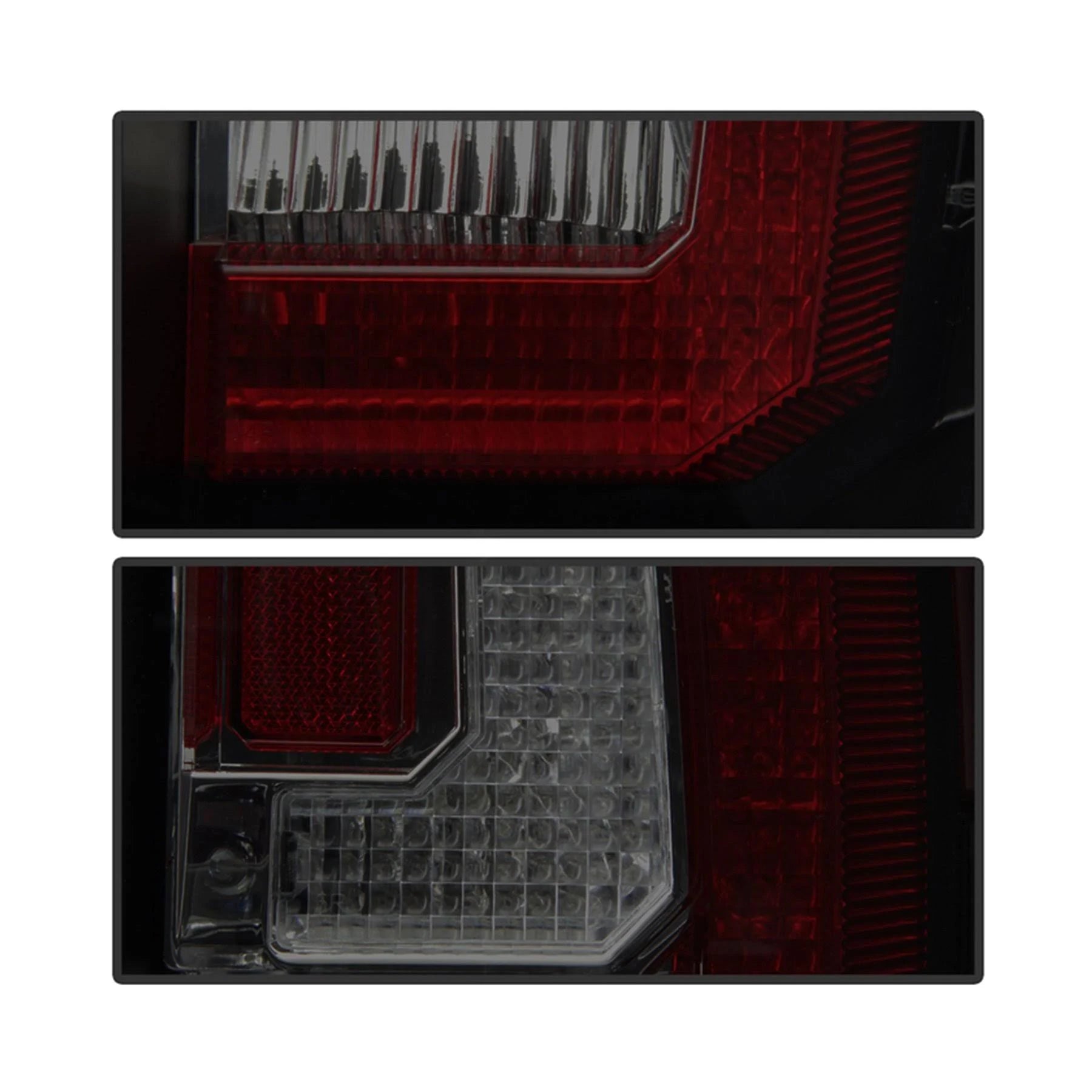 LED Tail Lights Black Smoke F17445