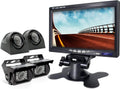 Backup Camera with Monitor 4 Channels Split Screen Wired N402
