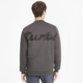 Asphalt Grey Crew Sweat Z3554