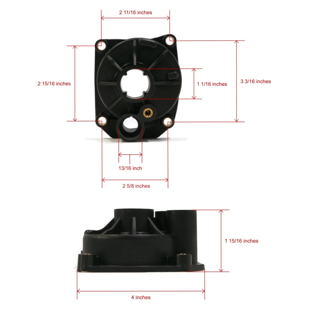 Water Pump Impeller Kit for 1979 Evinrude 75 HP with 20" Transom D412