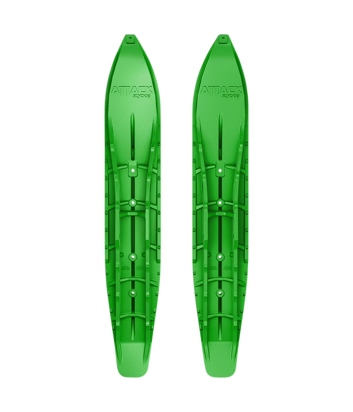 Green Plastic Snowmobile Skis M895692