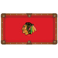 Chicago Blackhawks Pool Table Cloth Z50413