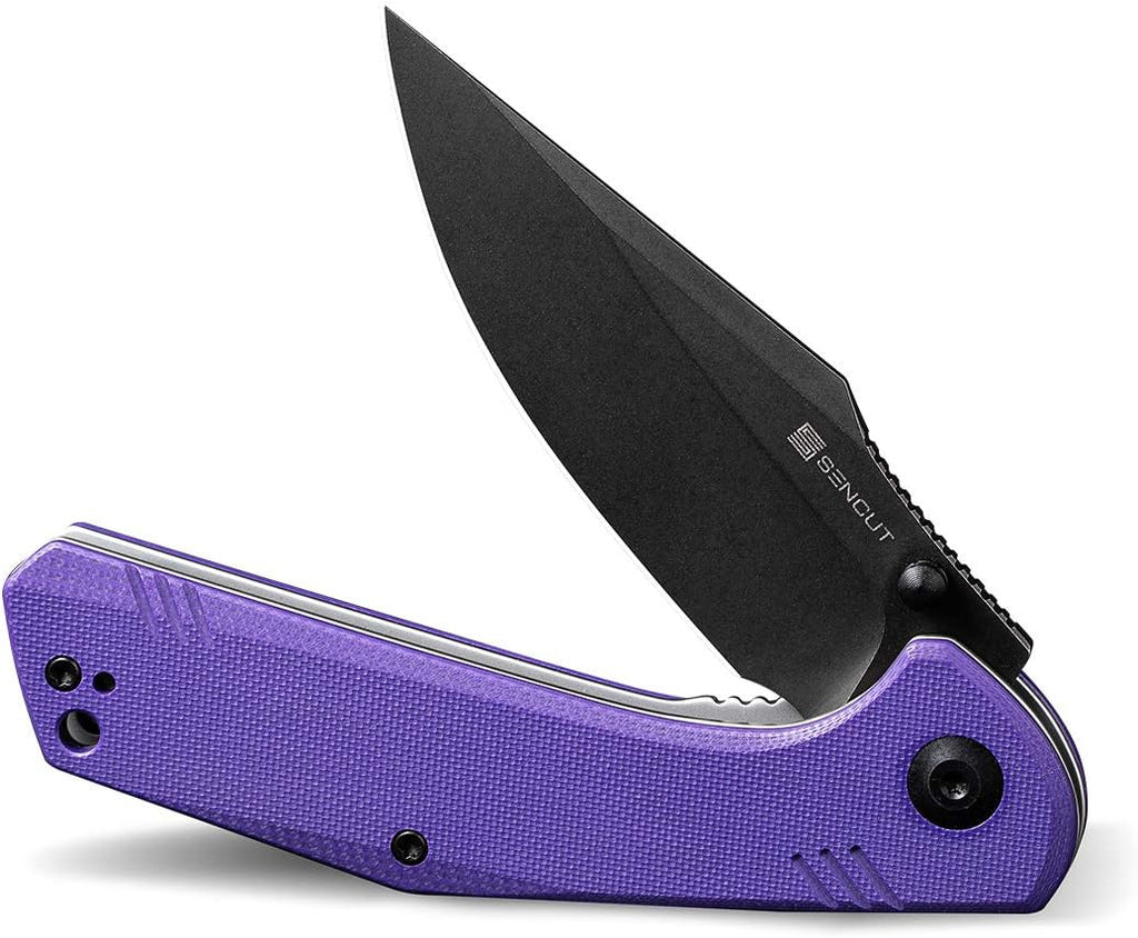 Folding Pocket Knife with D2 Satin Blade G10 Handle J172962