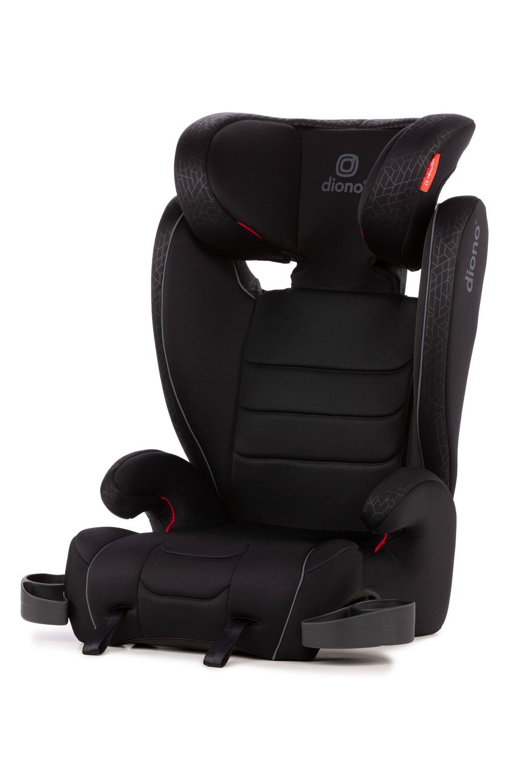 Black 2-in-1 Expandable Belt Positioning Booster Car Seat V326539