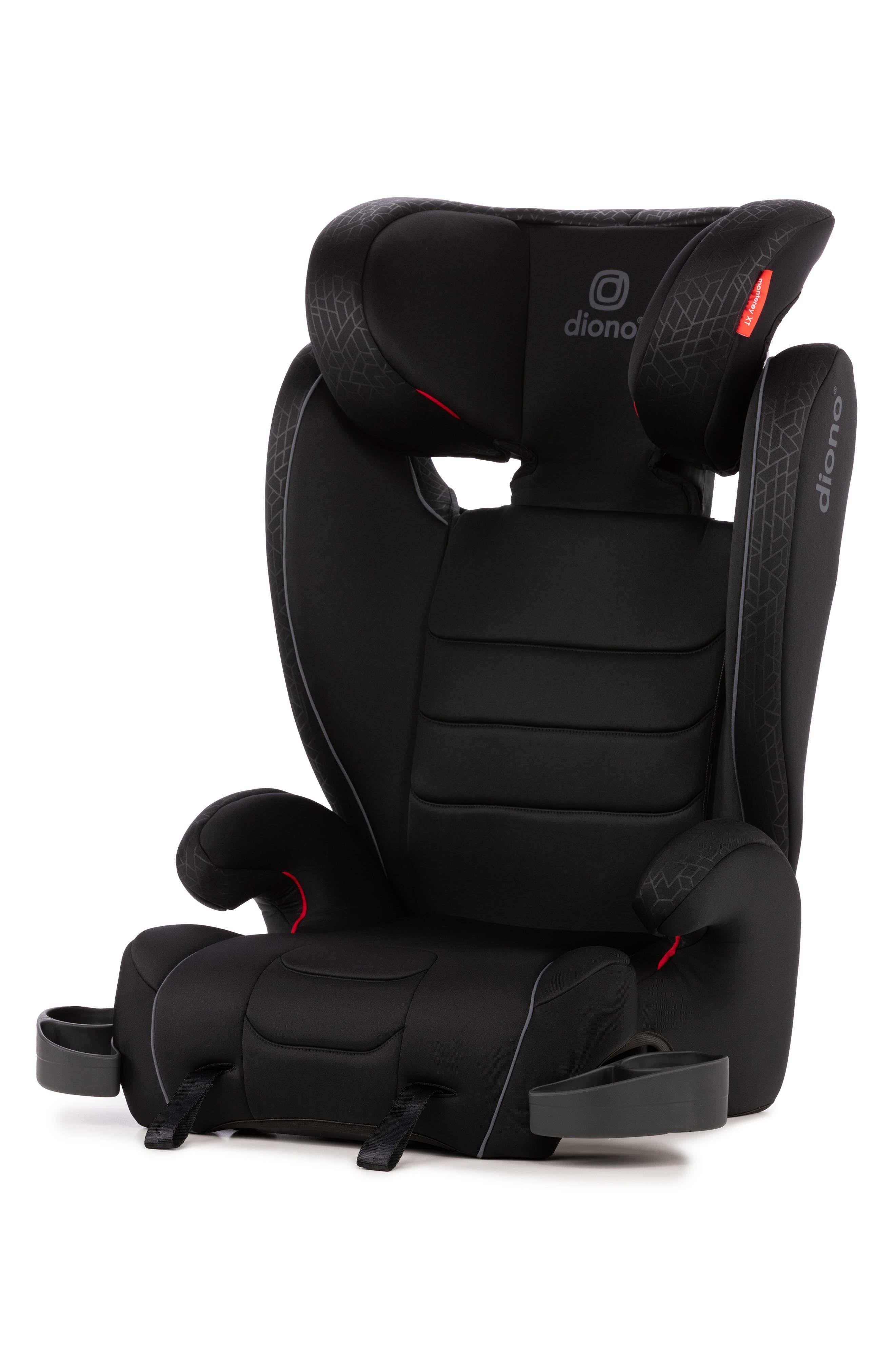 Black 2-in-1 Expandable Belt Positioning Booster Car Seat V326539