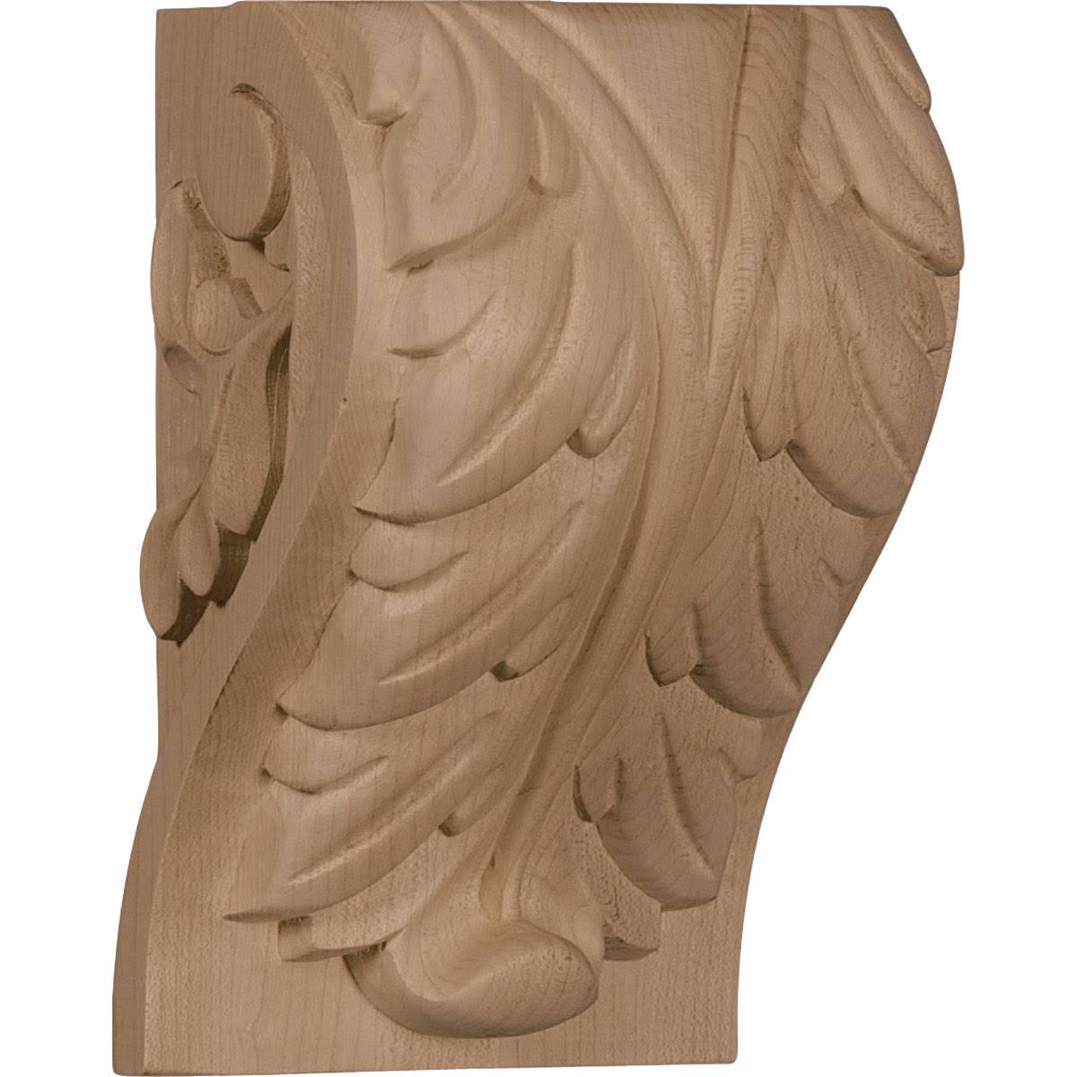 Cherry Extra Large Acanthus Leaf Block Corbel Q205432