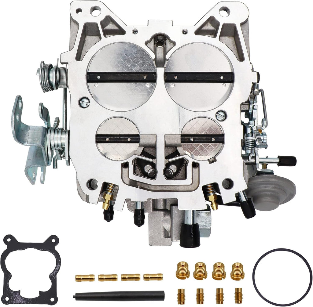 Carburetor 4 Barrel 750 CFM Manual Choke with Gaskets Plugs Jets N602