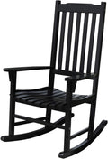 White Acacia Wood Porch Rocking Chair N187