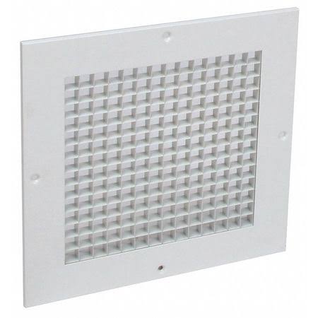 White Surface Mount 20 x 20 Eggcrate Return Grille, PK2 Y7913