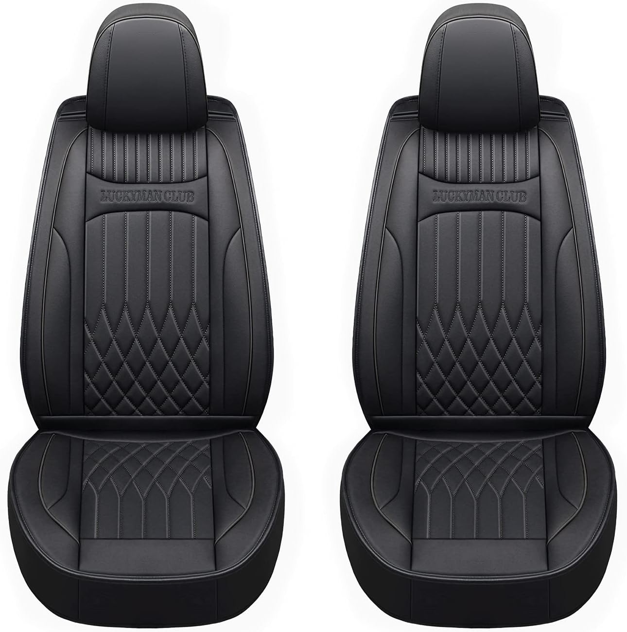 Black/Blue Universal Full Set Car Seat Covers S359246