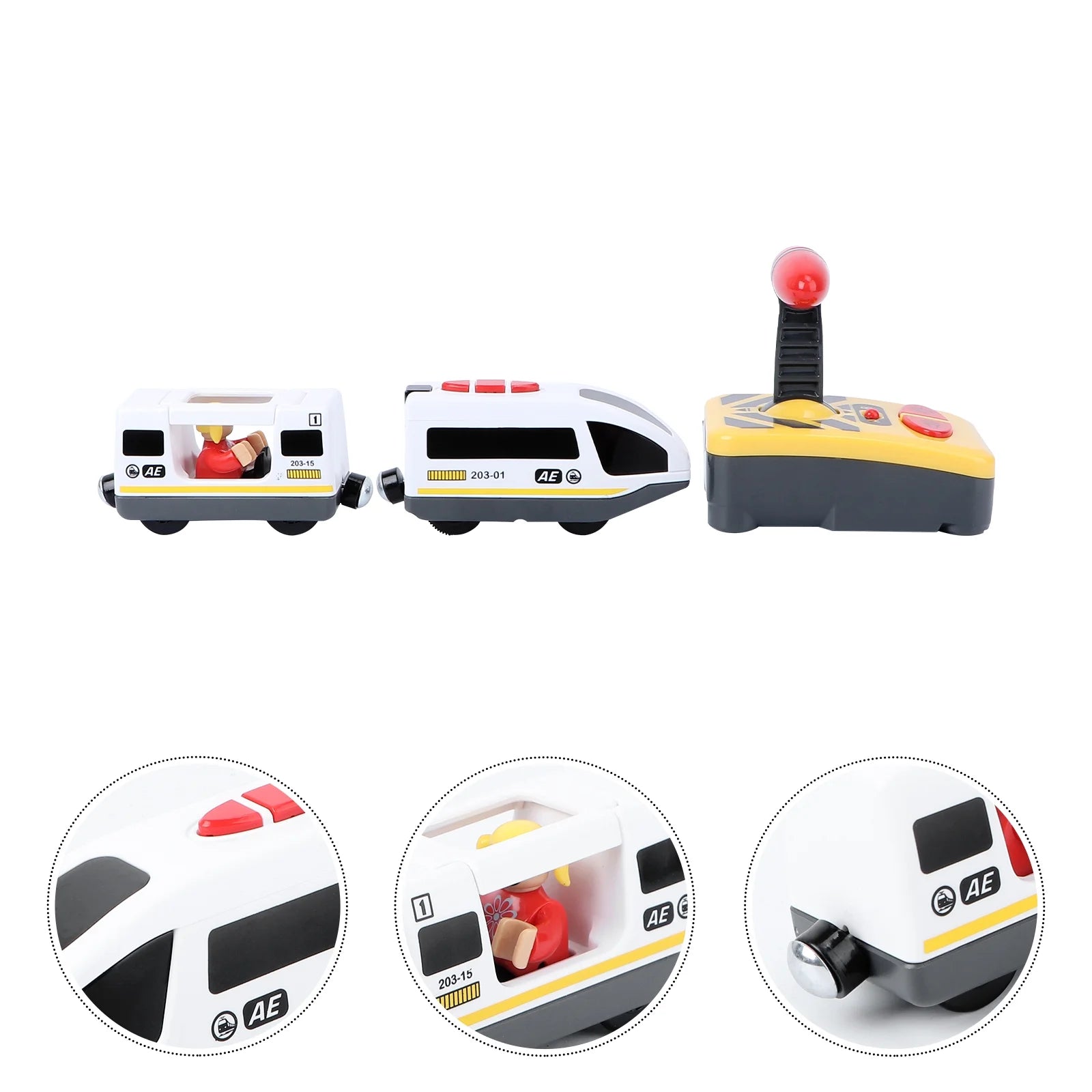 Electric Train Toy RC Train Model Educational Toy for Kids H119