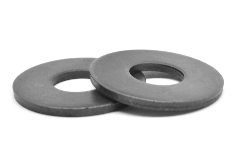 1/2 Flat Washer SAE Pattern Low Carbon Steel Black Oxide V395