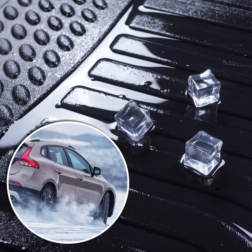 Black Floor Mats Liners for Ford Fusion / Lincoln MKZ 2017 2018 2019 2020 Heavy Duty All Weather Front and Rear Car Carpet D2355
