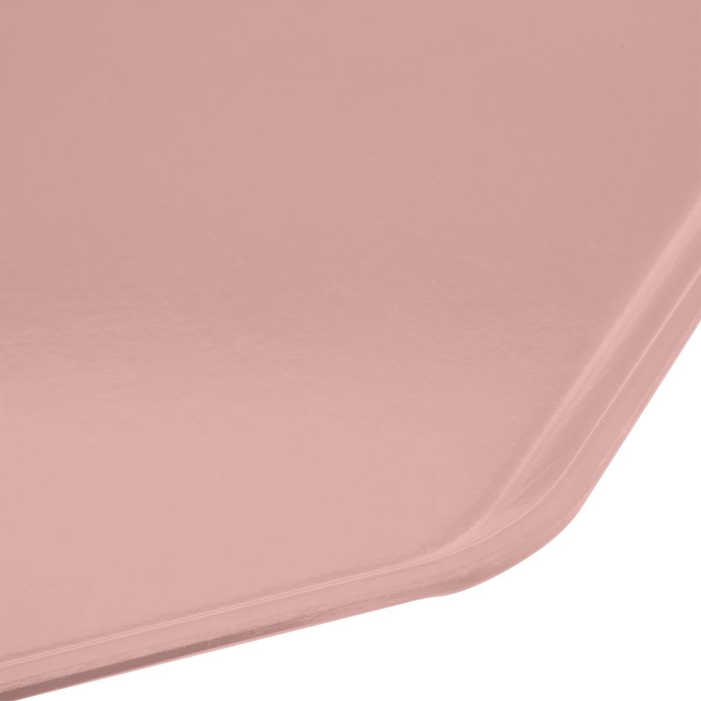 Mauve Glasteel Fiberglass Trapezoid Tray B8538