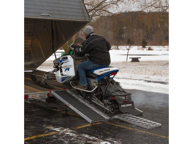 Snowmobile Loading Ramp with Center Extension Track E5149