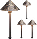 4 Pack Retro Bronze Aluminum LED Pathway Lights I824