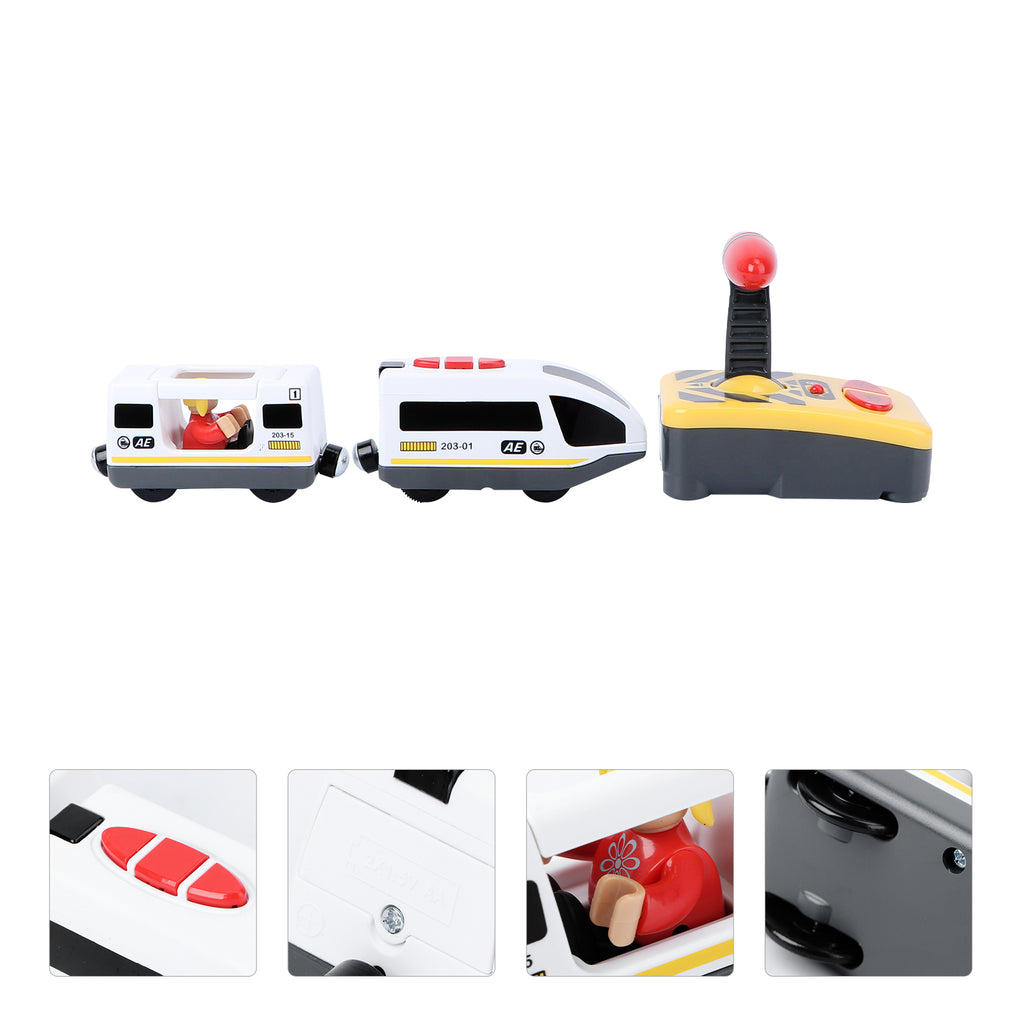 Electric Train Toy RC Train Model Educational Toy for Kids H119