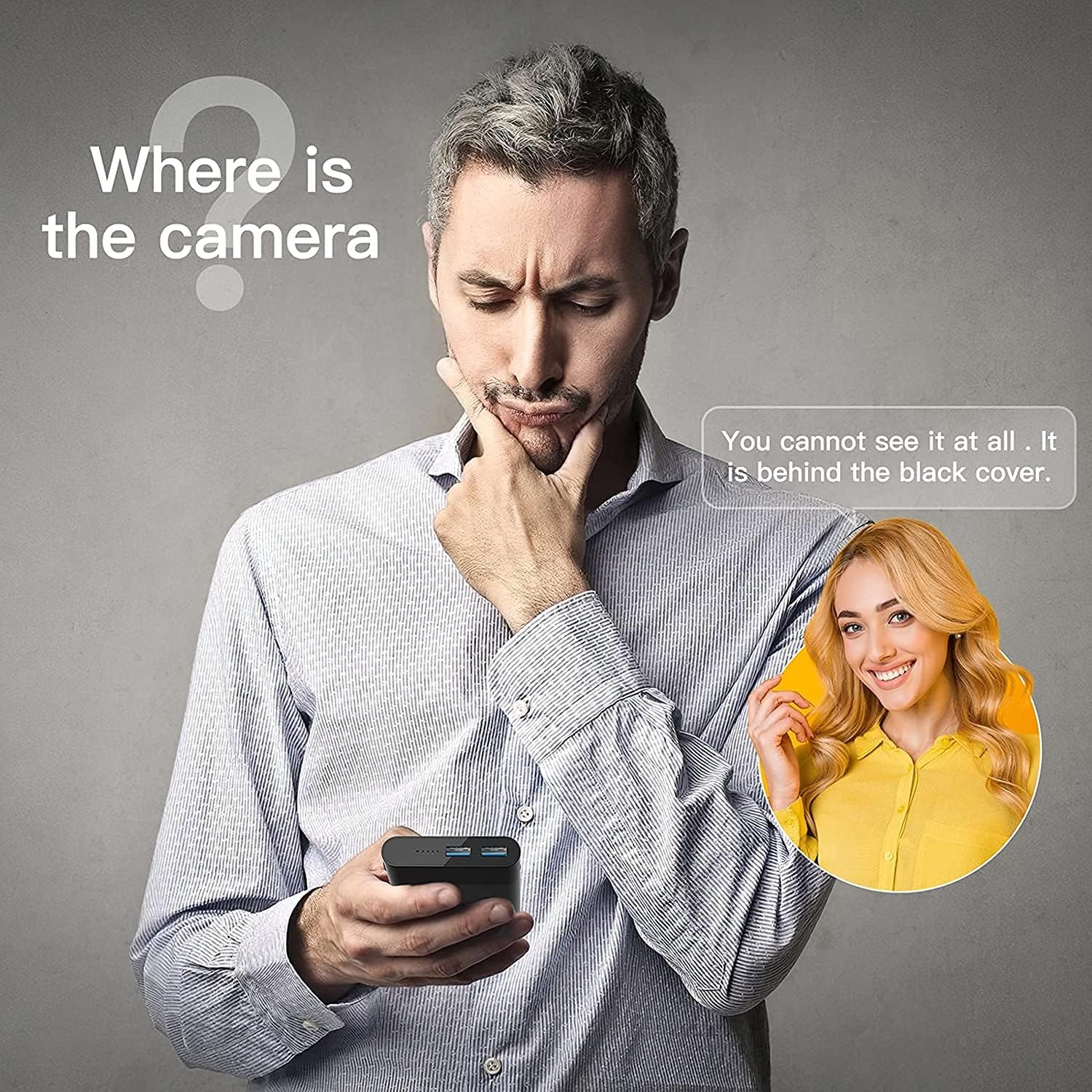 Power Bank Camera with 1080p Mini Camera and WiFi X155566