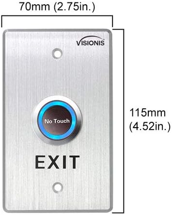 Two Door Access Control Electric Drop Bolt Fail Secure Controller Box With Power Supply Included Black Outdoor Waterproof Card Reader K590259