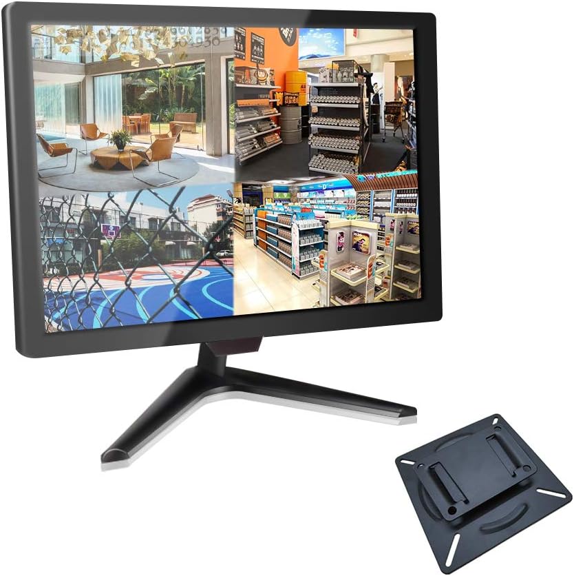 19.5 CCTV Monitor, 16:9 1600x900 BNC Monitor E8149