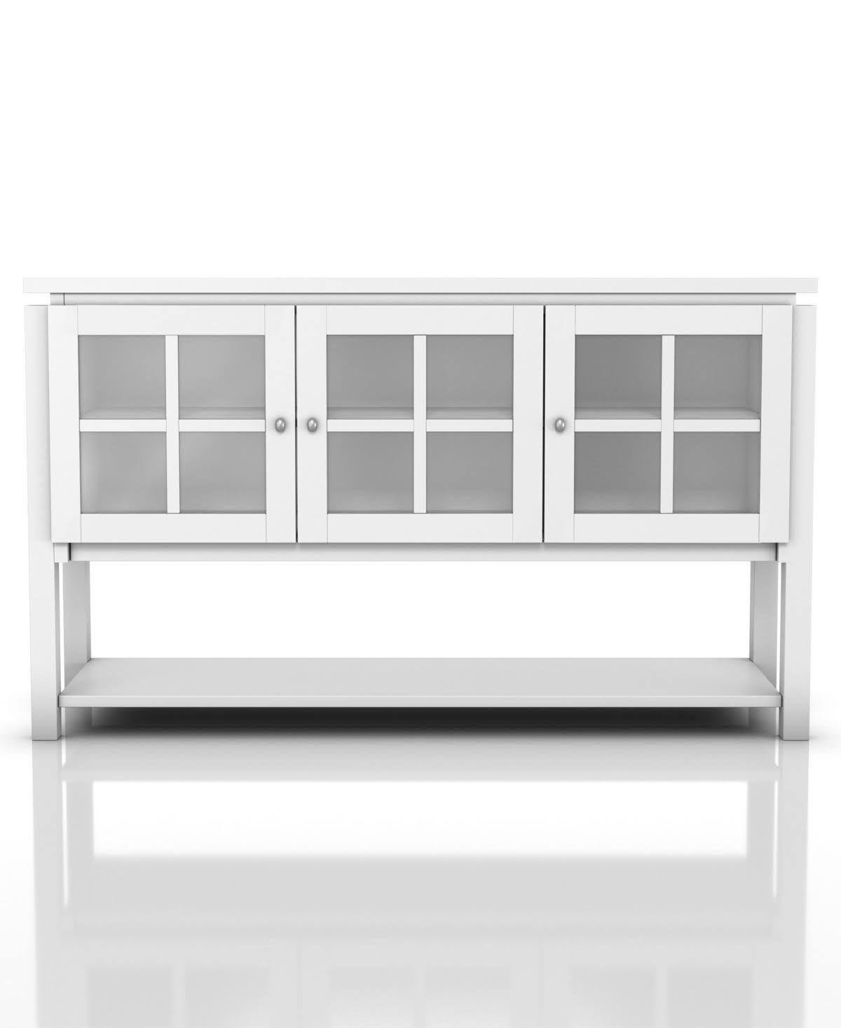 White Rectangle Buffet I2337