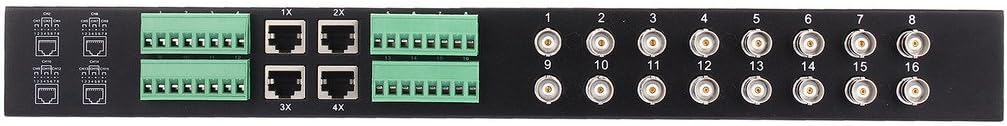 16 Channel Video Balun BNC to RJ45 Passive Transceiver Converter L109