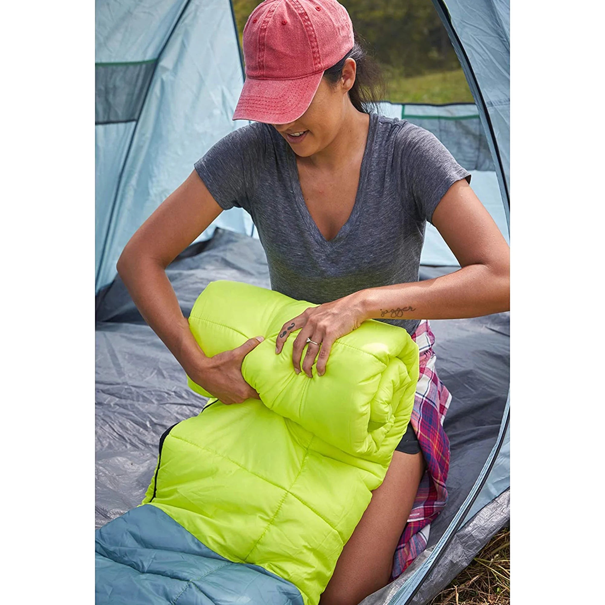2 Pack 30 Degree Lightweight Sleeping Bag U8813