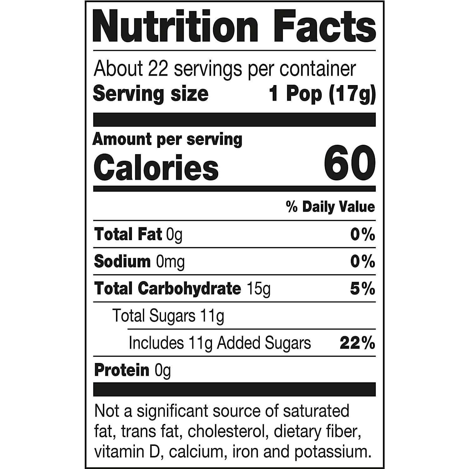Chocolate Flavor Lollipop, 13.2 Ounce Bag X982017
