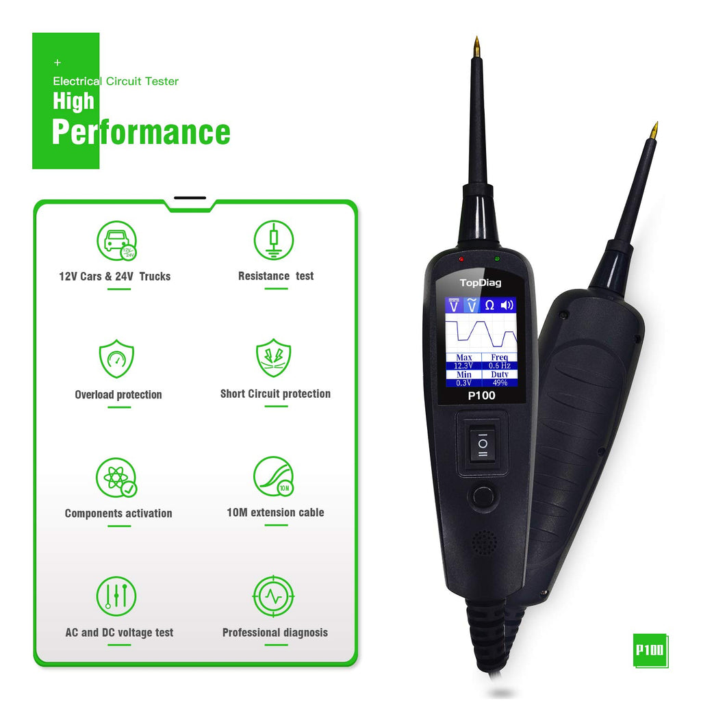 6-30V Circuit Tester Automotive Electrical Tester Digital Voltage Tester A8518