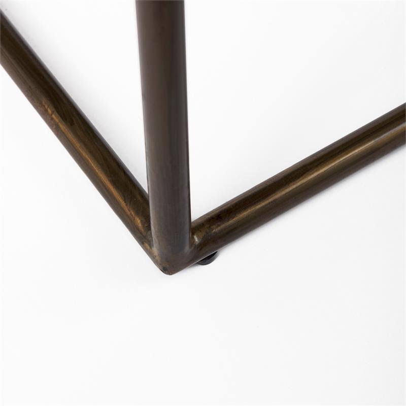 Black Woven Leather Seat Bar Stool Y704269