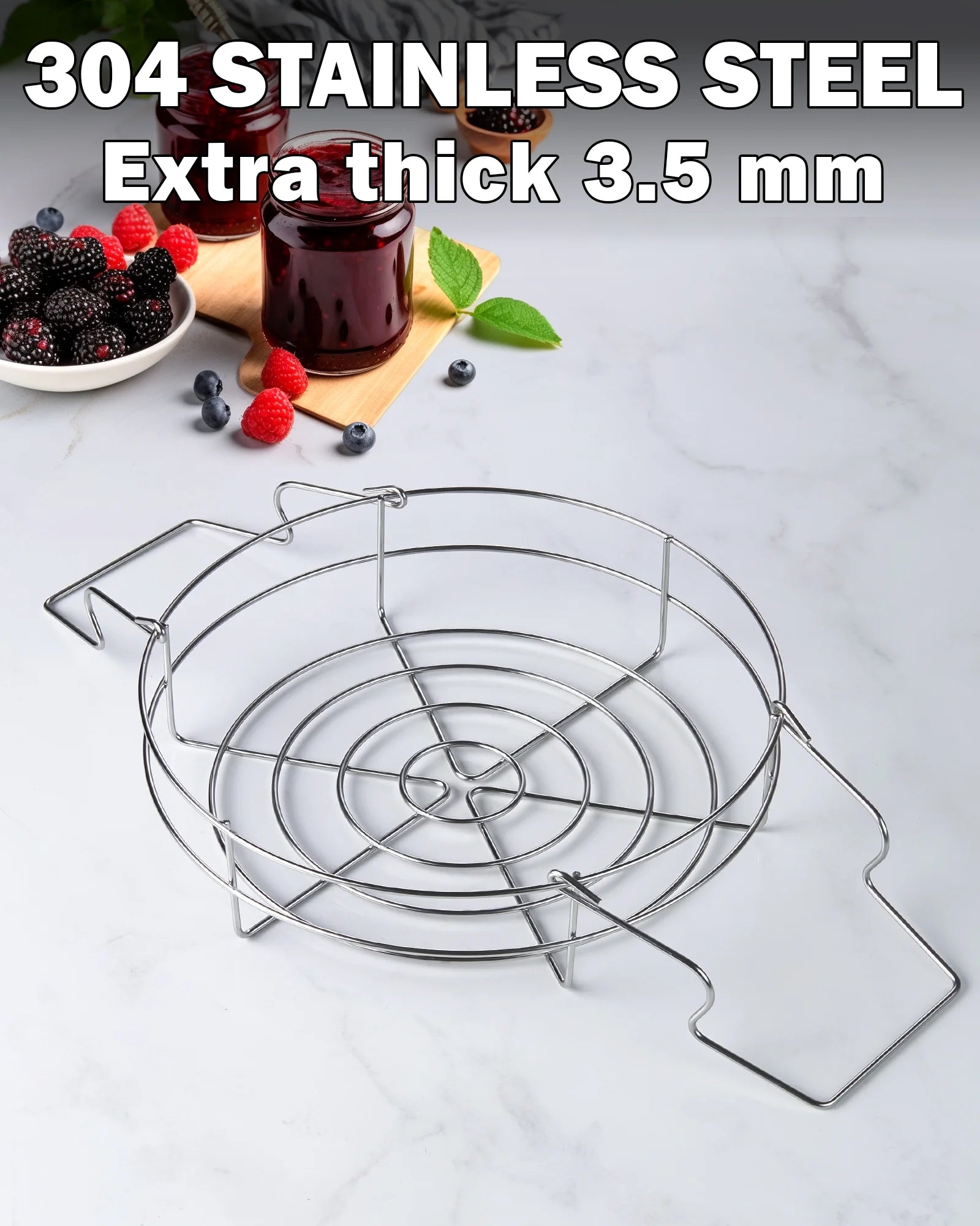 20 Quart Stainless Steel Canning Pot with Glass Lid N98117