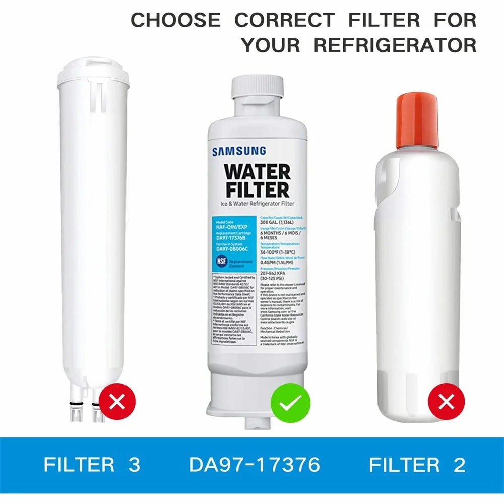 4 Pack Refrigerator Water Filter N53361