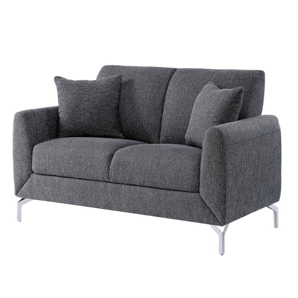 Gray Fabric 3-Piece Sofa Set P29761