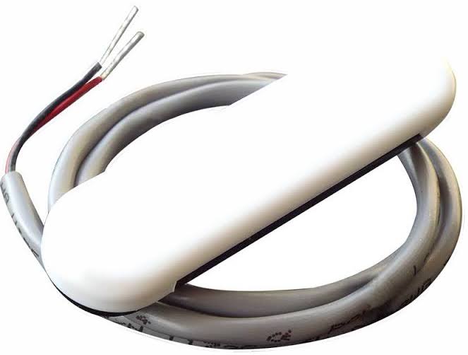 4-Pack White ABS Courtesy Light with Lead Wire V60737