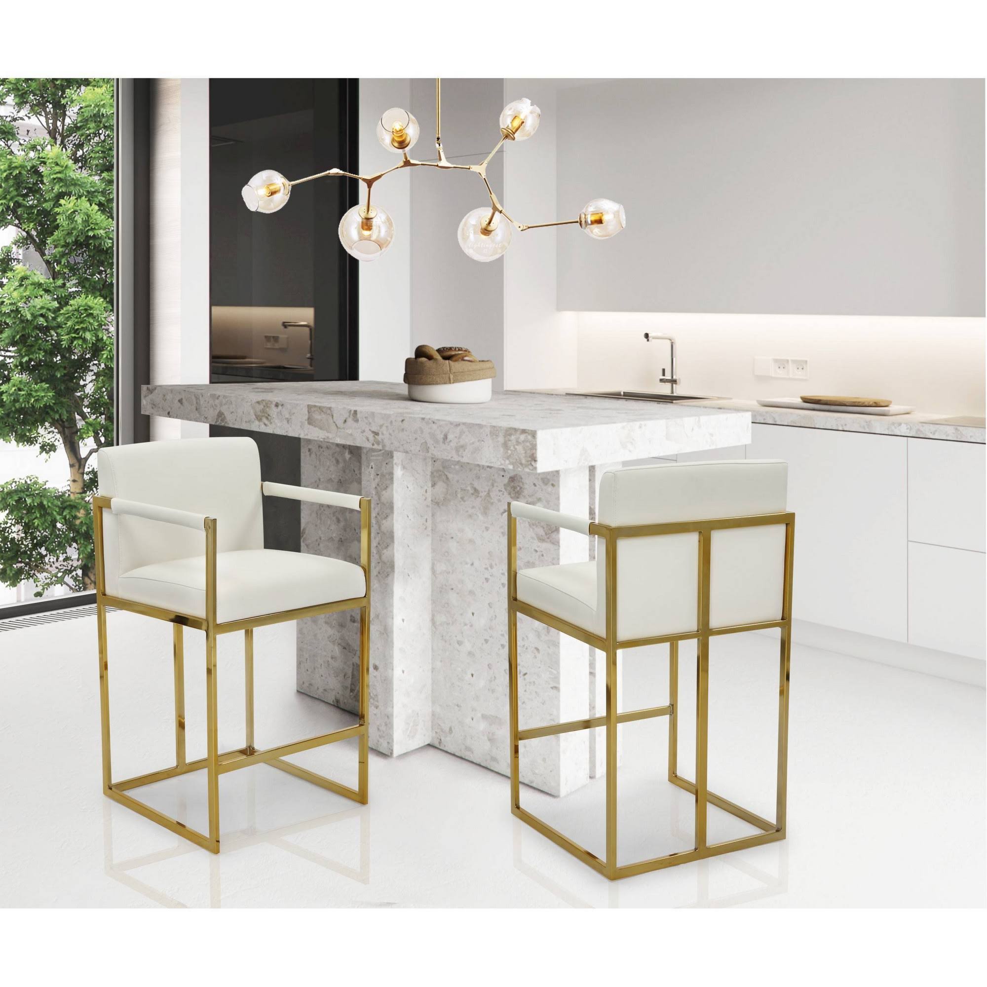 Cream Counter Stool K536