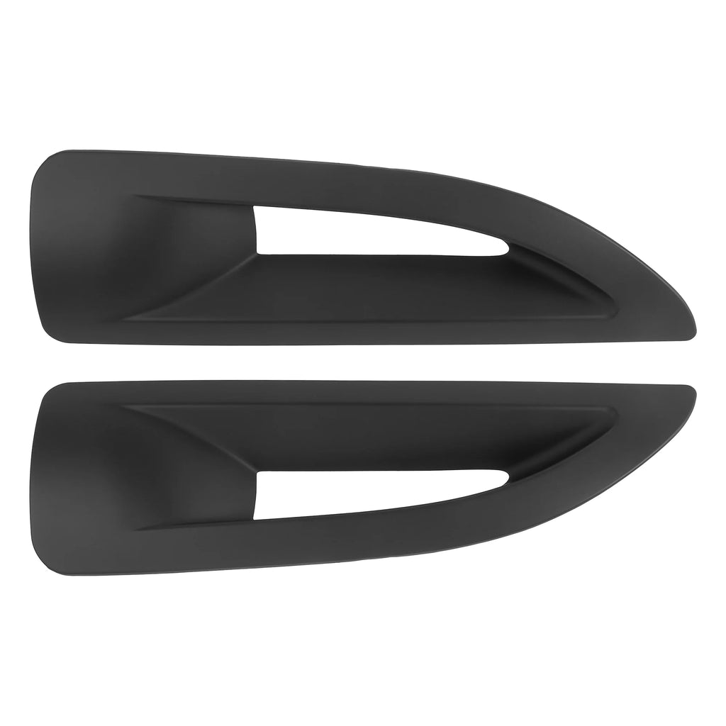 Matte Black Hood Side Air Vents Cover Trim for Jeep Wrangler JK JKU Unlimited Rubicon 2007-2017 L253