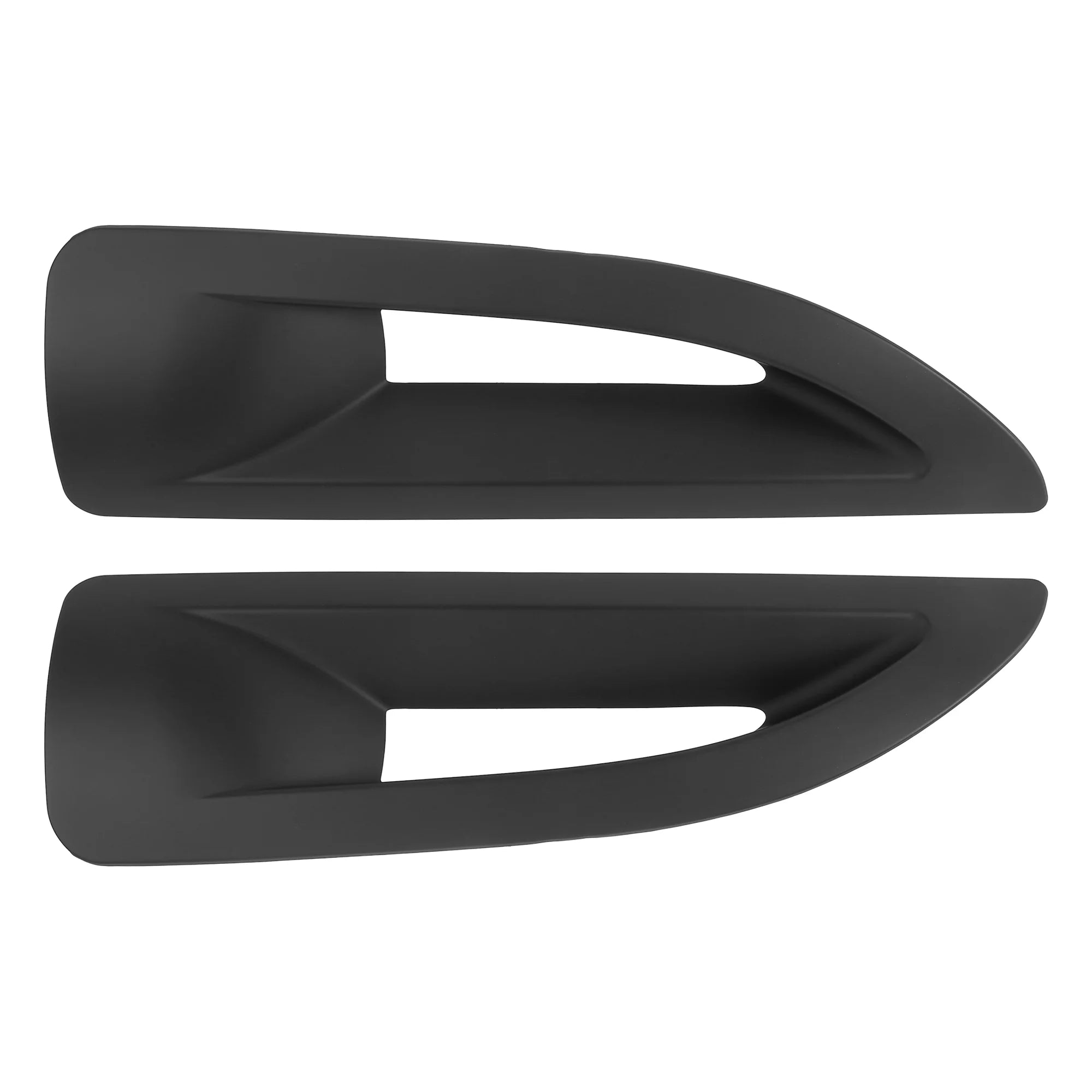 Matte Black Hood Side Air Vents Cover Trim for Jeep Wrangler JK JKU Unlimited Rubicon 2007-2017 L253