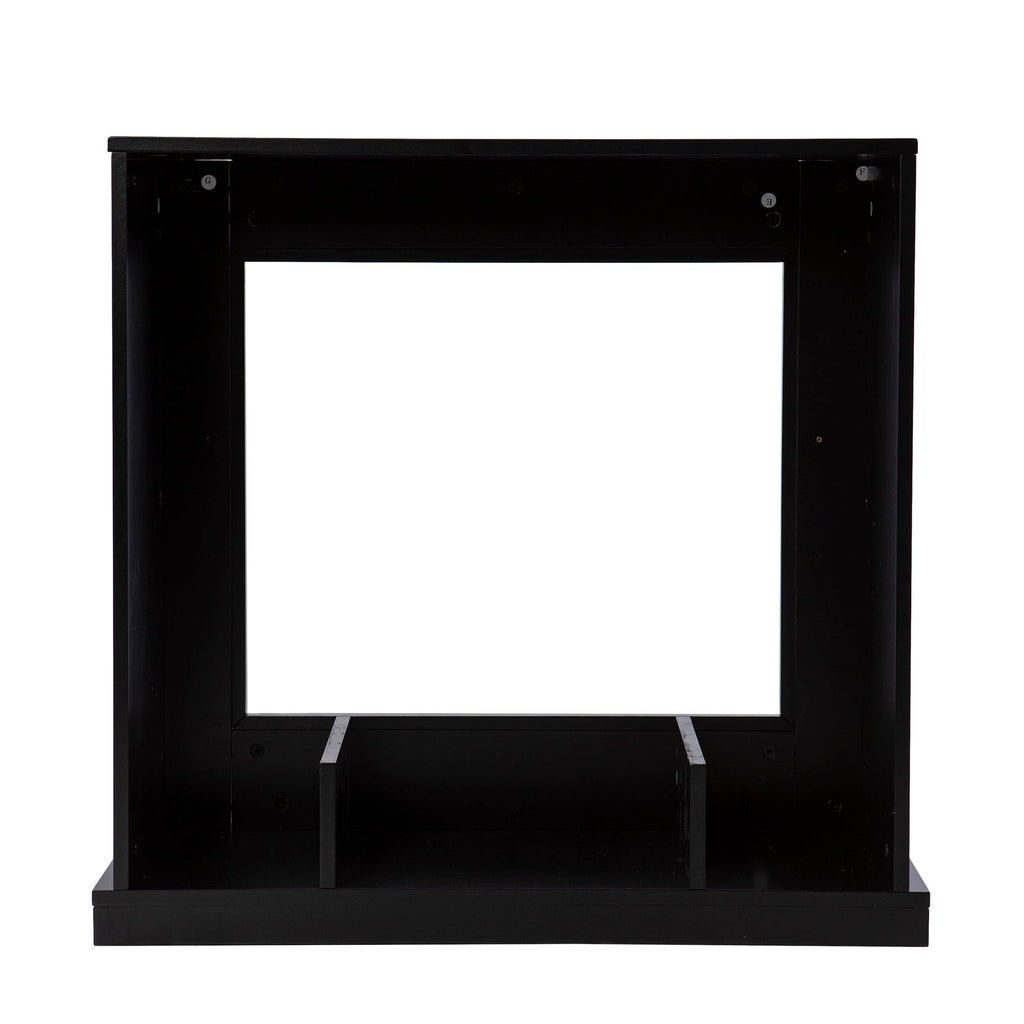 Black Wood Fireplace E6088