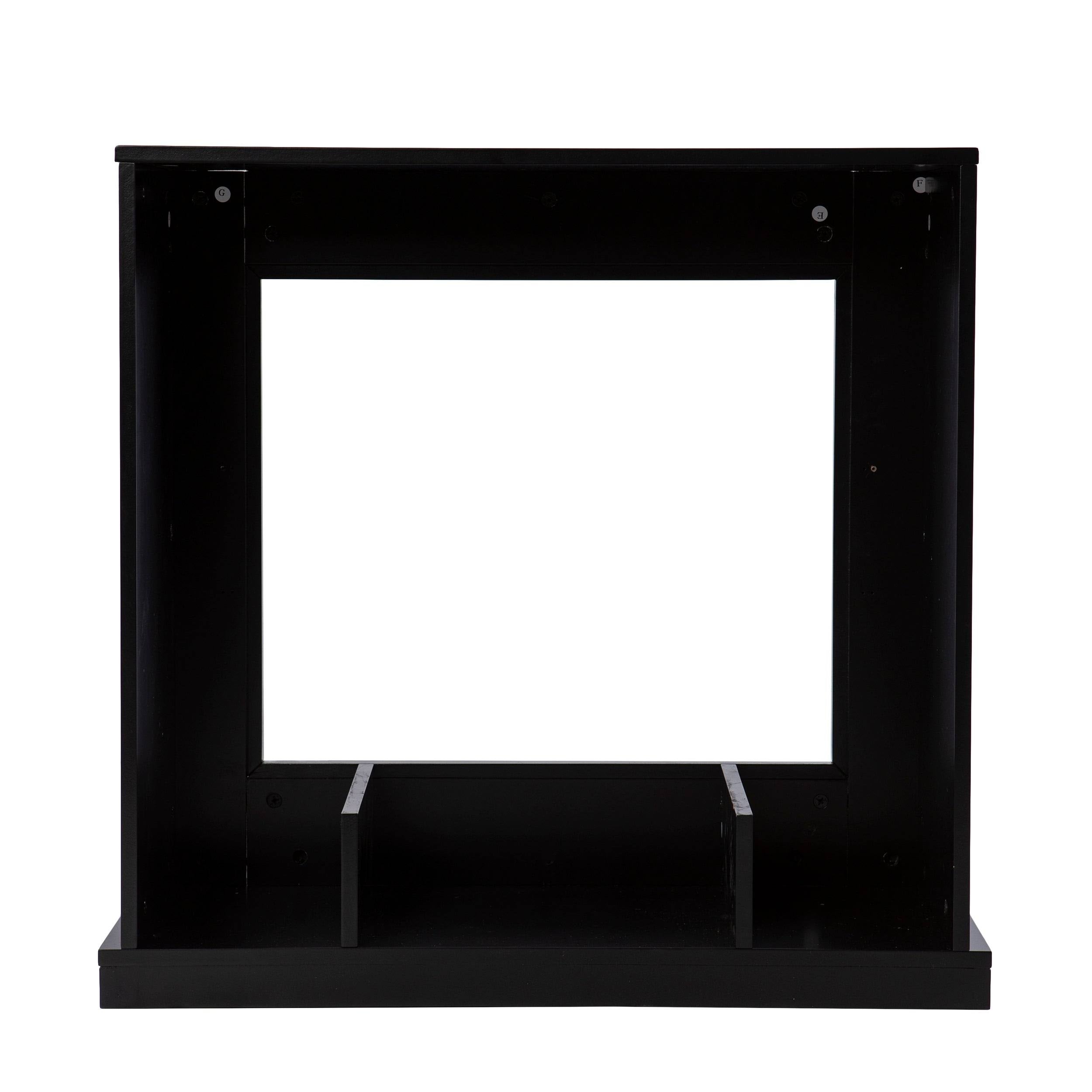 Black Wood Fireplace E6088