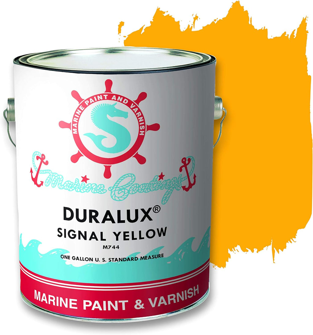 Marine Paint, Signal Red, 1 Gallon Pack of 2 F591