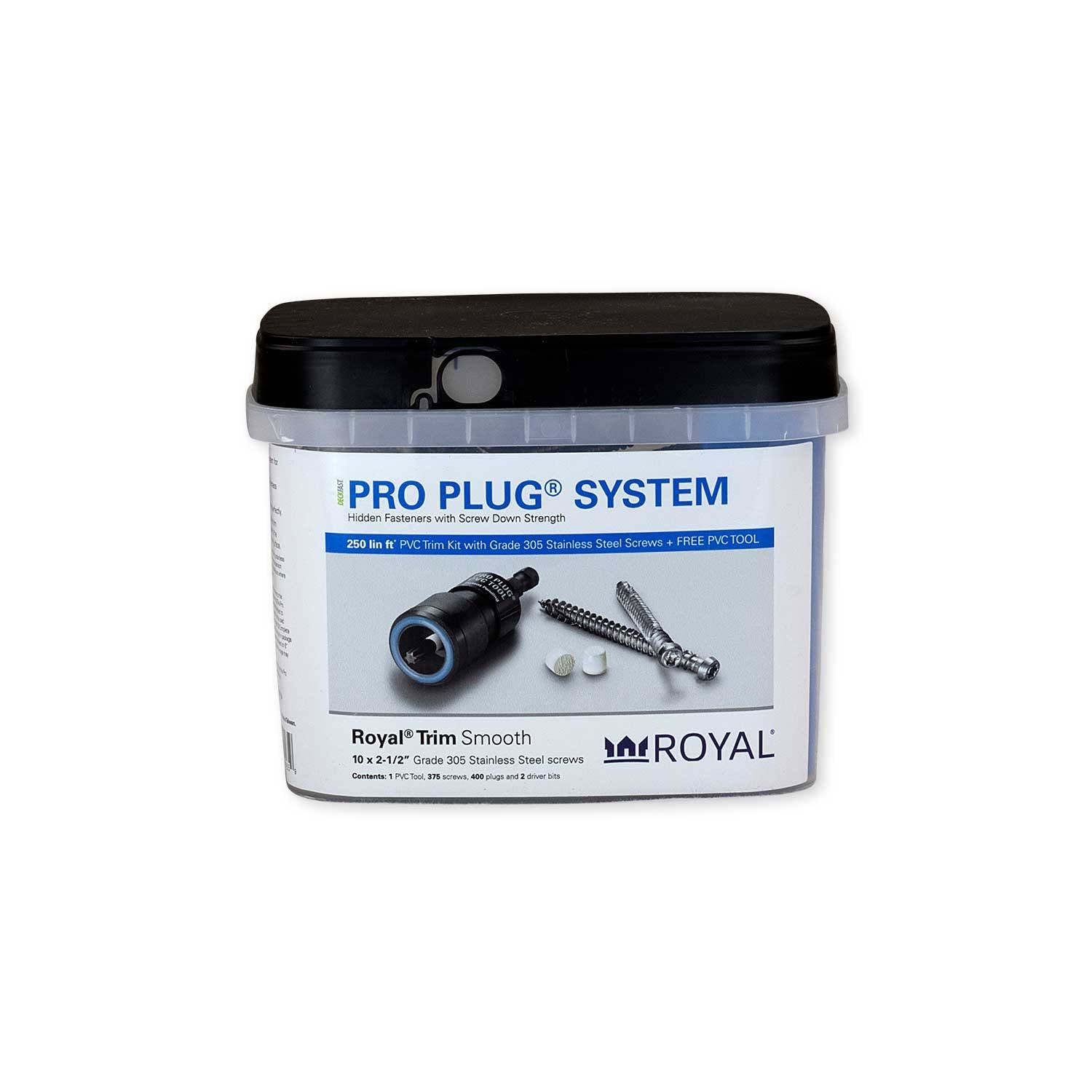 250 Linear Feet Epoxy Coated Carbon Steel Pro Plug System Y880679