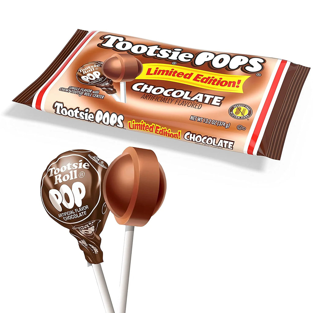 Chocolate Flavor Lollipop, 13.2 Ounce Bag X982017