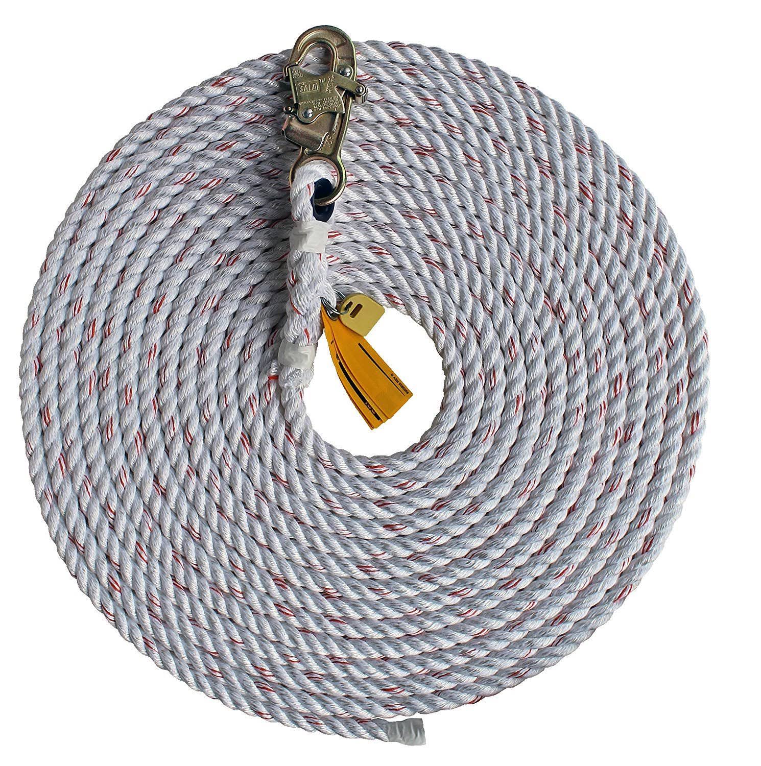 Rope Lifeline with Snap Hook - 100 Feet Z78487