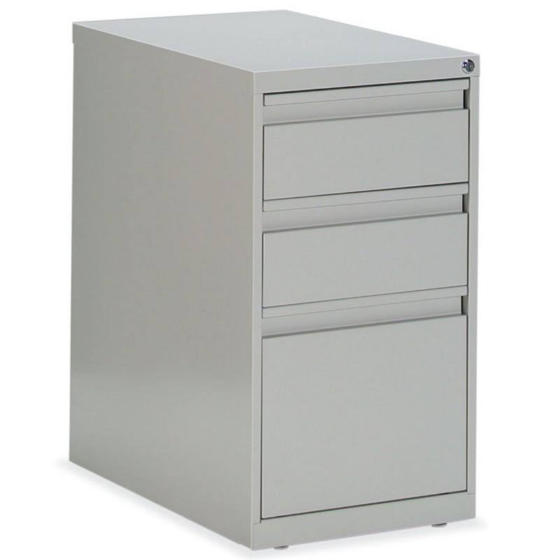 Light Grey 3 Drawer Vertical Metal File Cabinet X75560