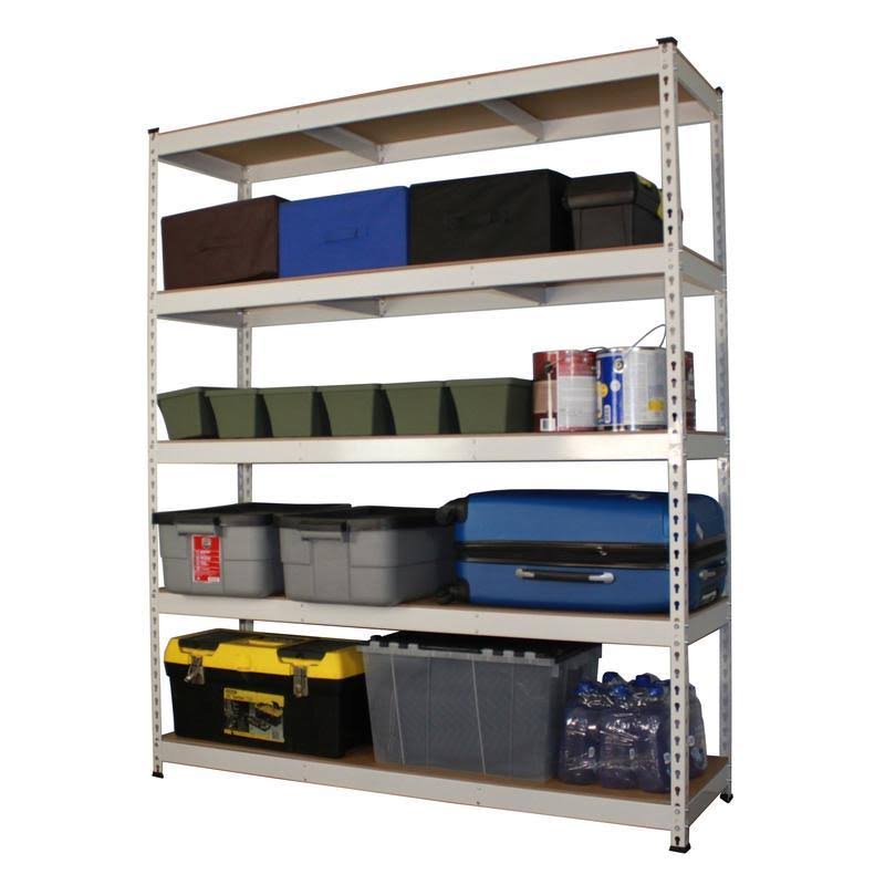 18x 60x22 x 72x22 Modular Shelving - White Y763