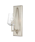 Brushed Silver 1 Light Sconce X1788