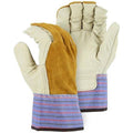 Grain Cowhide Leather Palm Work Glove U111